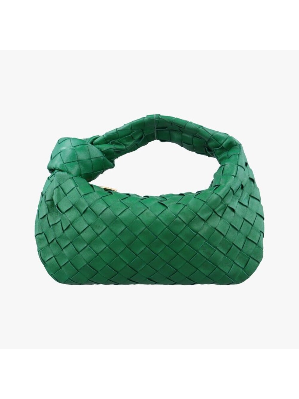 Bottega Veneta the Jodie Green Lambskin Shoulder Bag